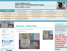 Tablet Screenshot of metalbrite.net